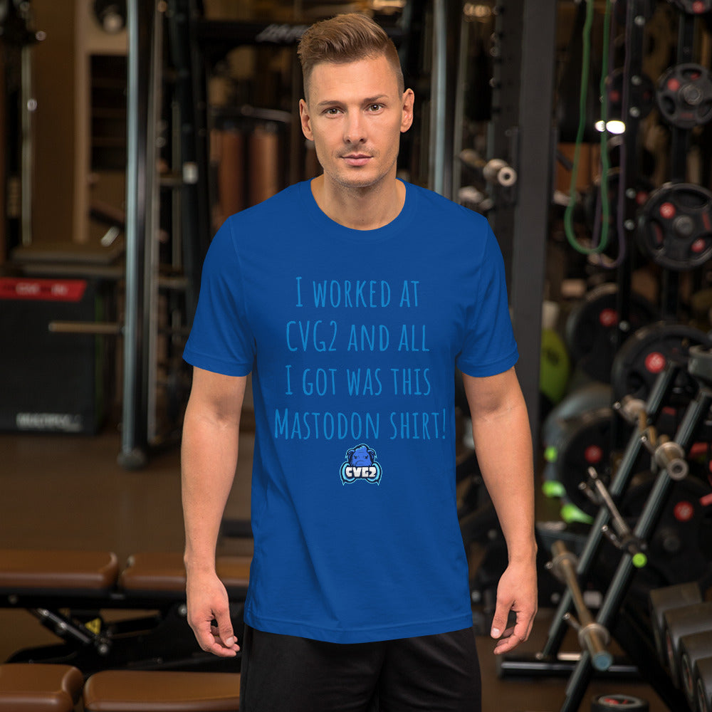 CVG2 Mastodon Departure Unisex t-shirt