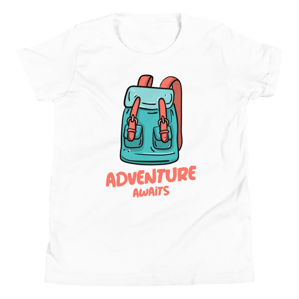 "Adventure Awaits" Youth Short Sleeve Tee