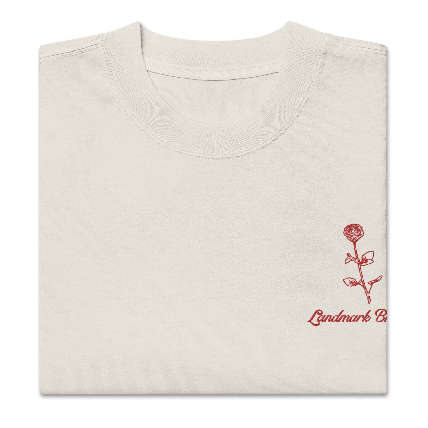 From the ground we "Rose" - Oversized faded t-shirt