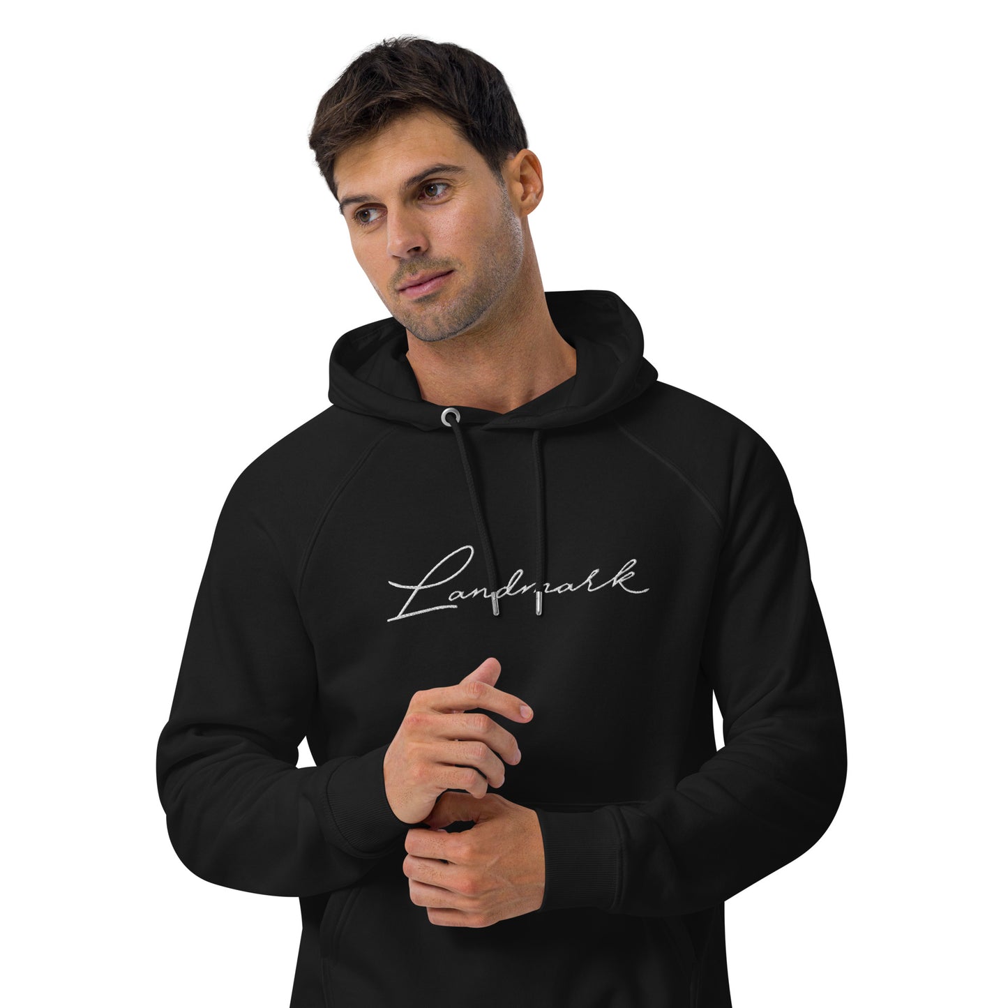 Landmark eco raglan hoodie