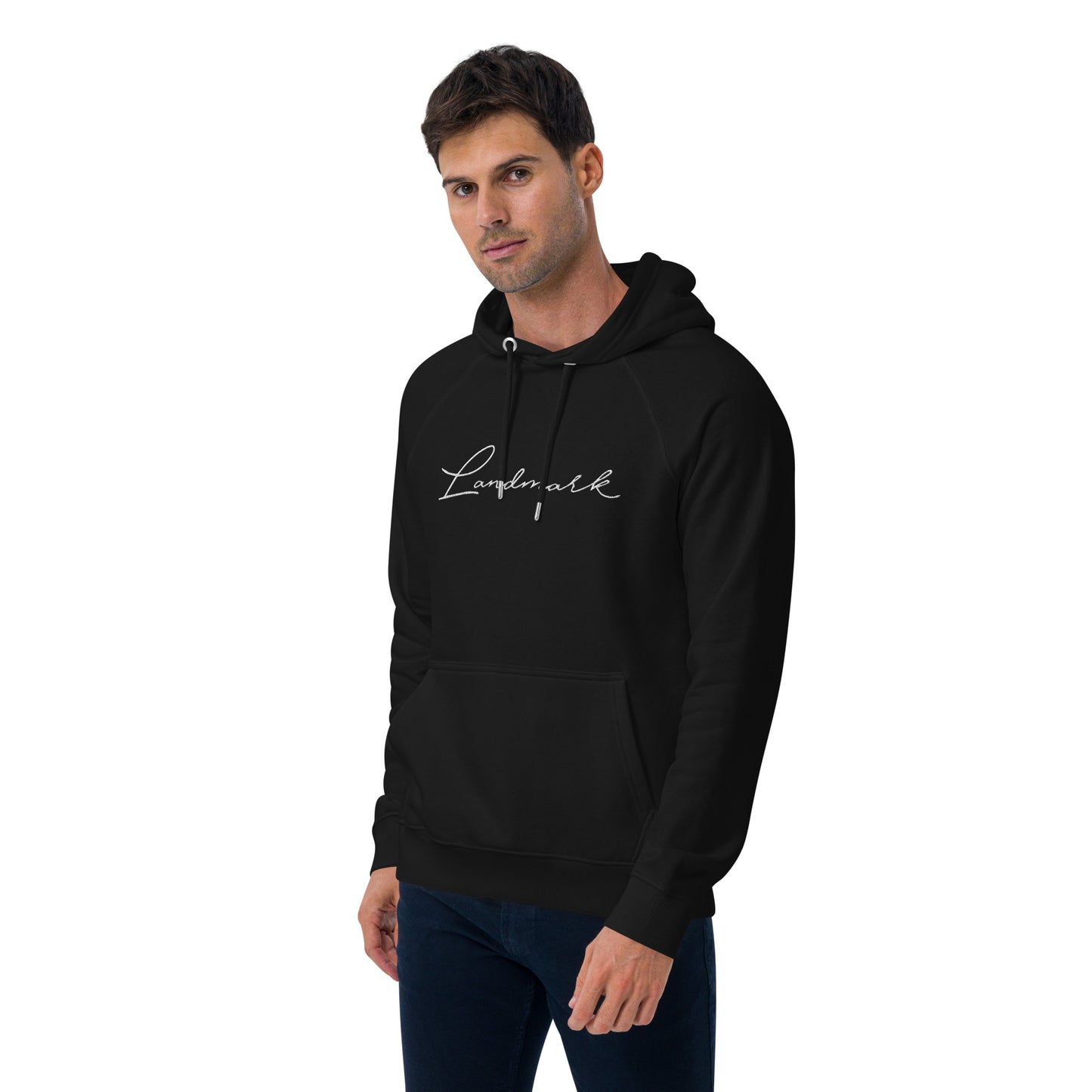 Landmark eco raglan hoodie