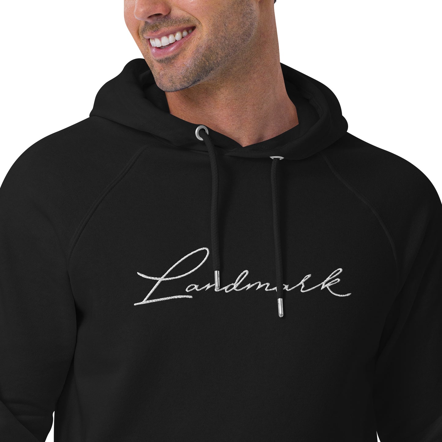 Landmark eco raglan hoodie