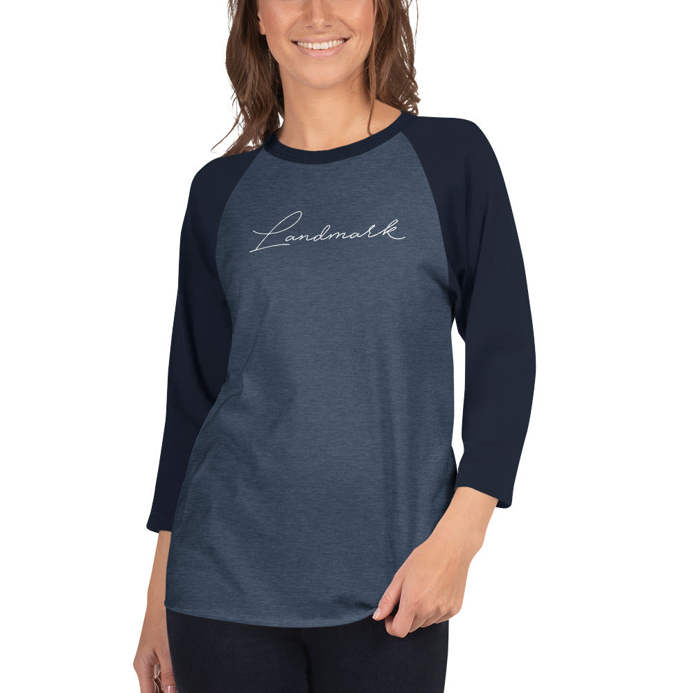 Landmark Women's Baseball Tee 3/4 sleeve