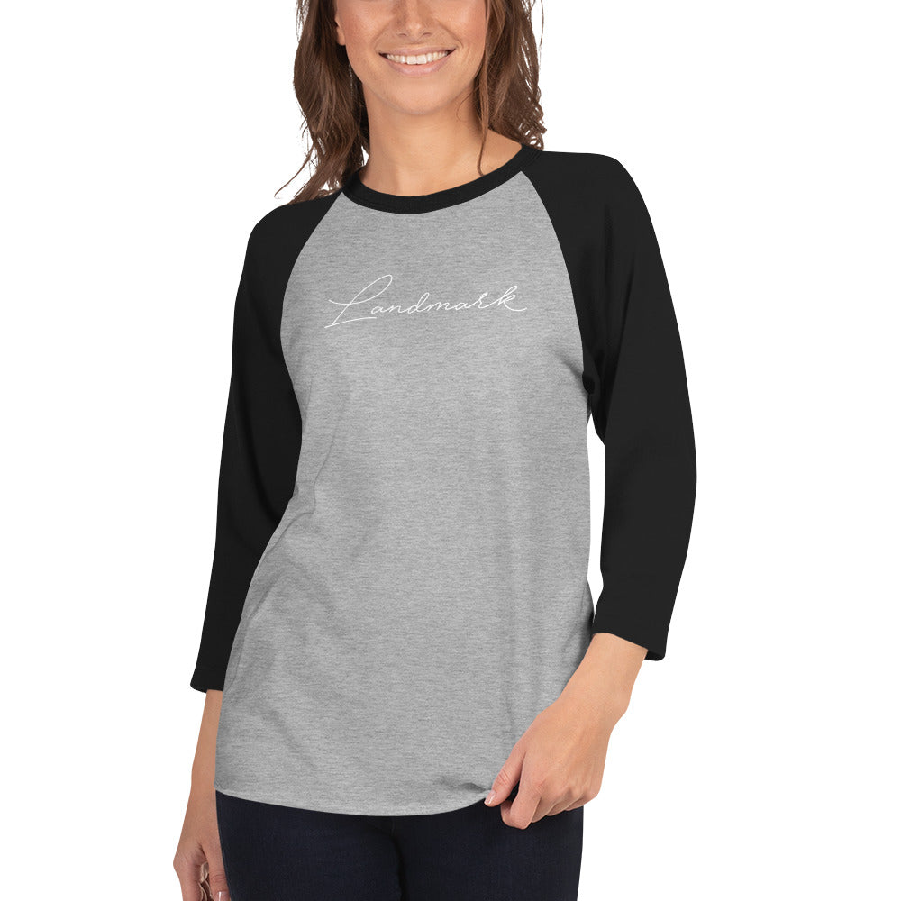 Landmark Women's Baseball Tee 3/4 sleeve