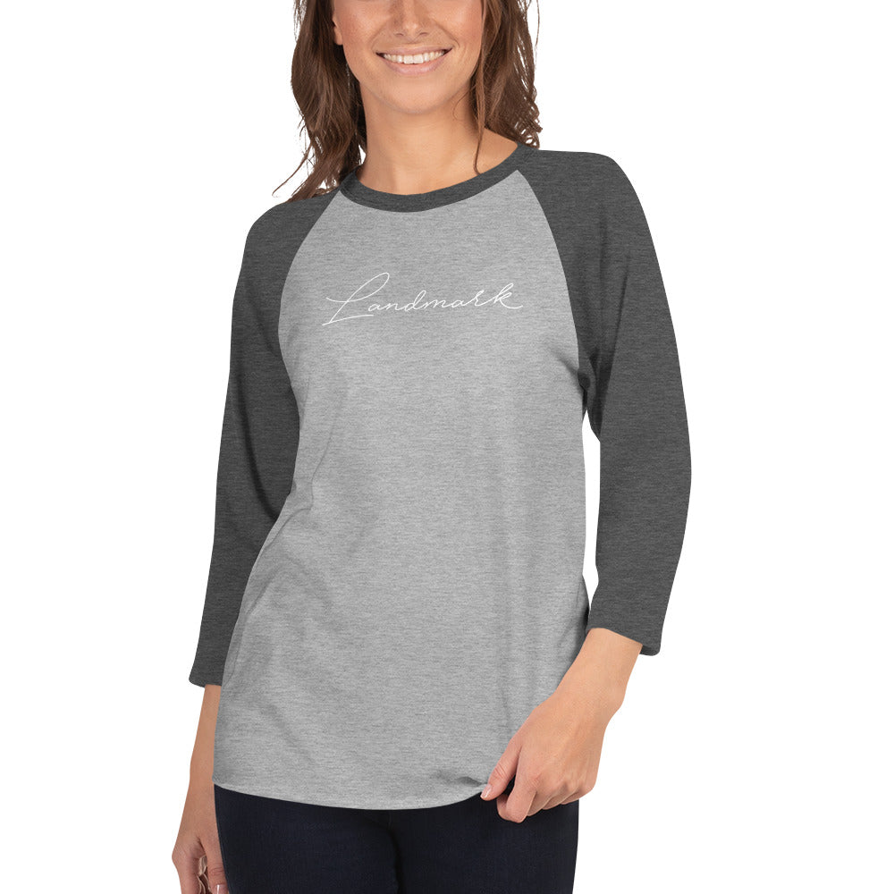 Landmark Women's Baseball Tee 3/4 sleeve