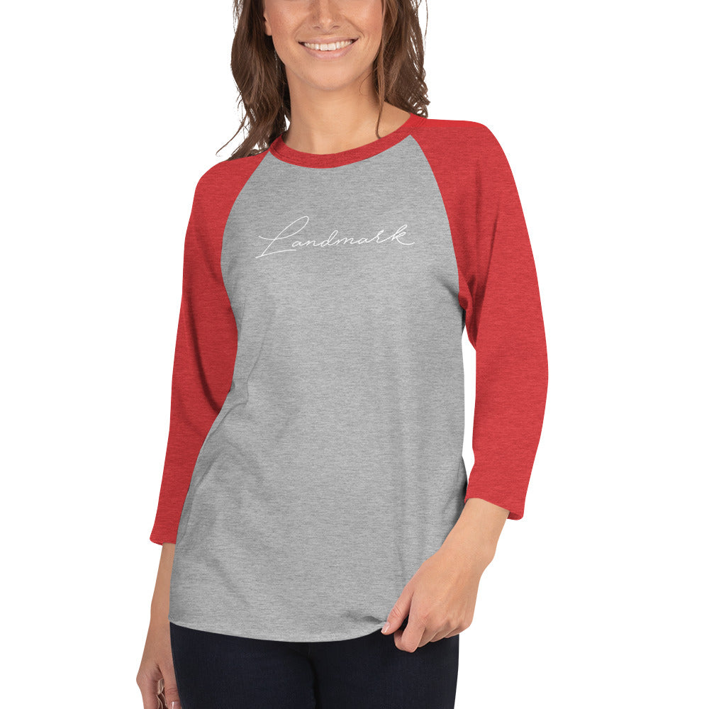 Landmark Women's Baseball Tee 3/4 sleeve