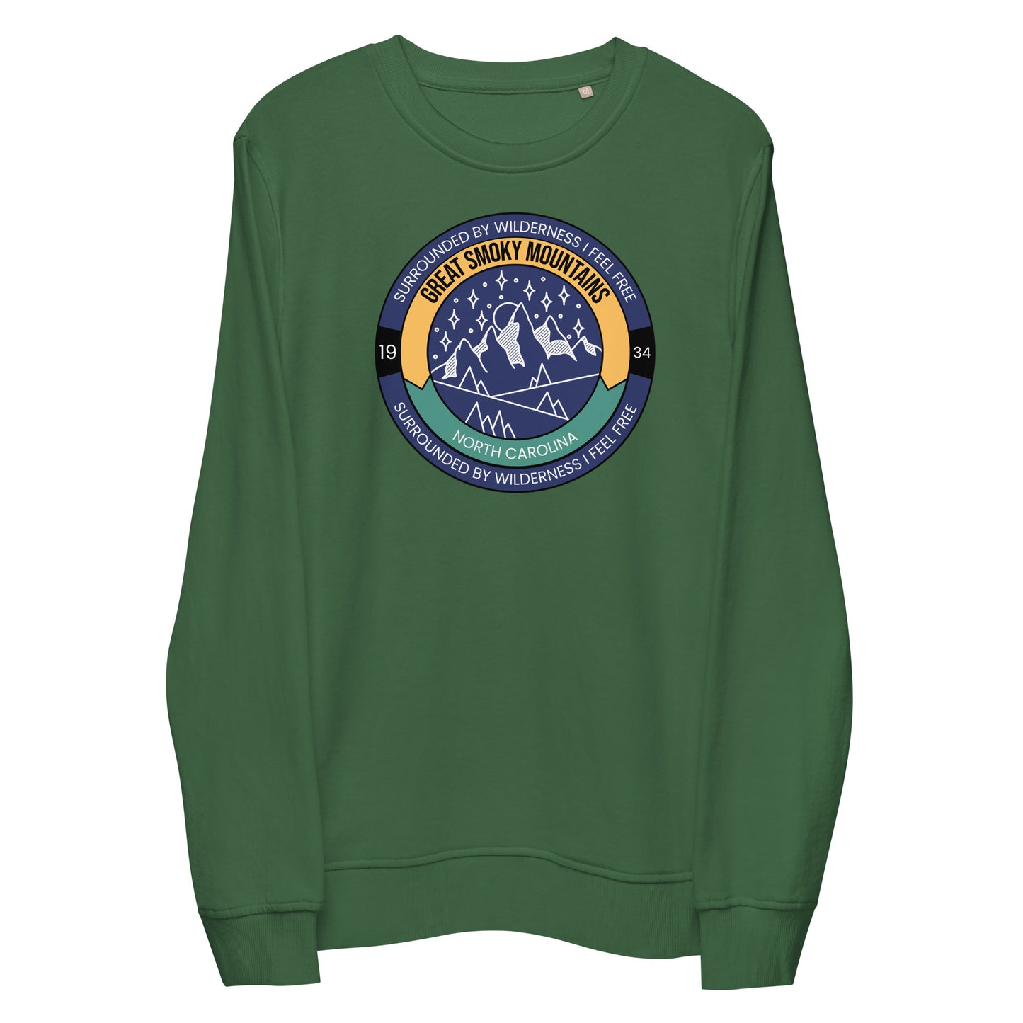 Great Smoky Mt. - Unisex organic sweatshirt