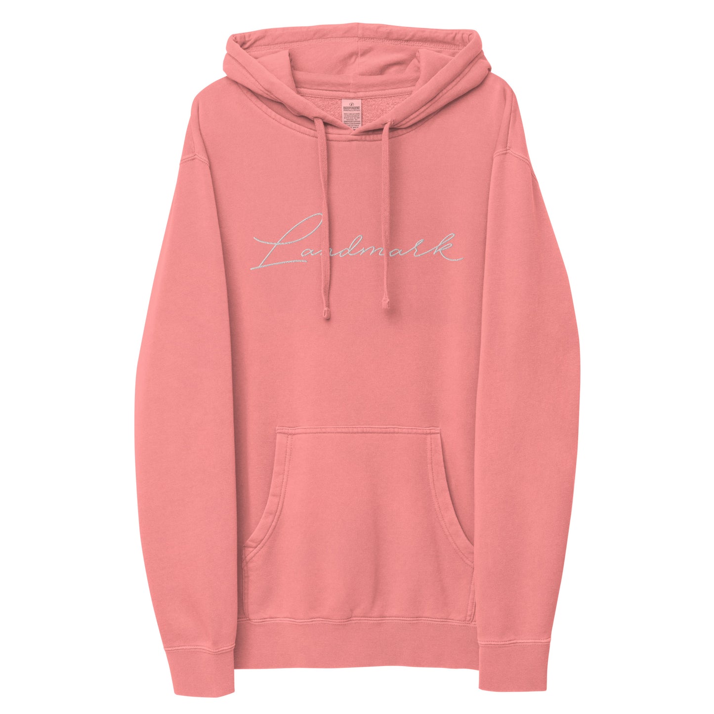 Landmark pigment-dyed hoodie