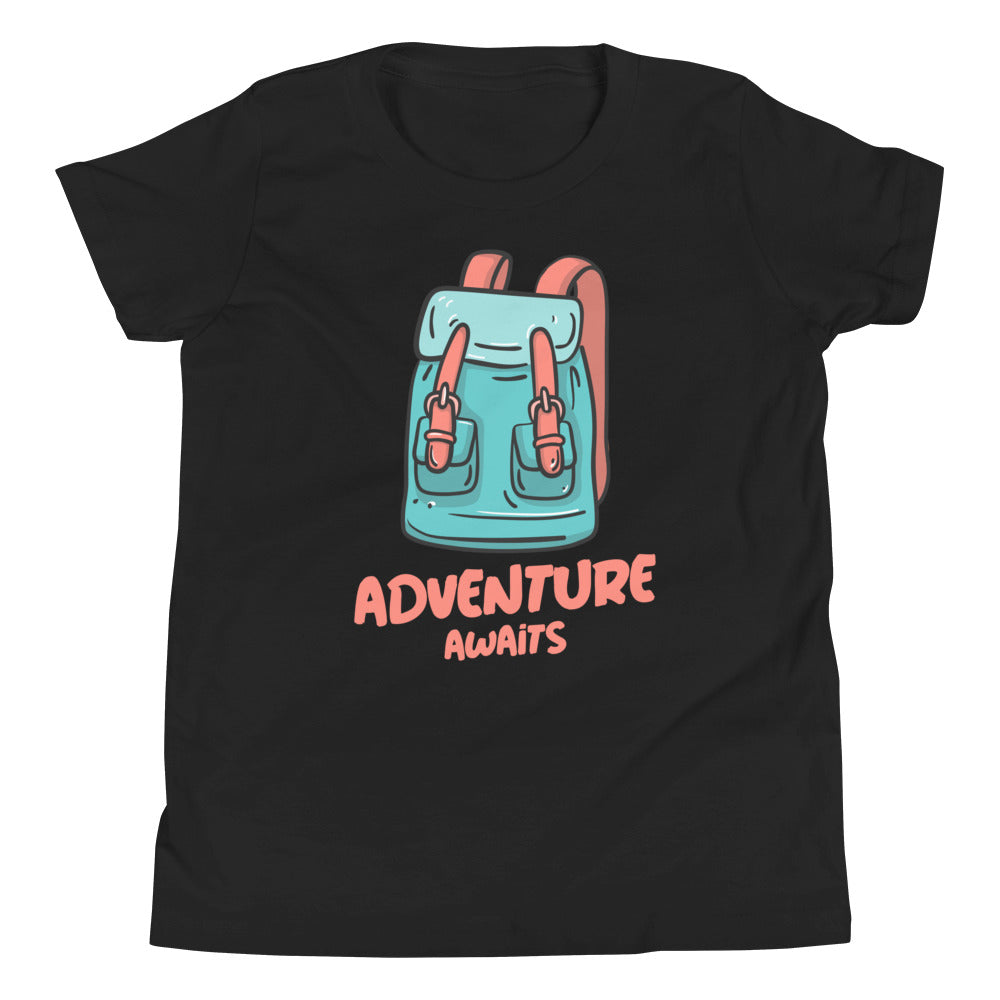 "Adventure Awaits" Youth Short Sleeve Tee