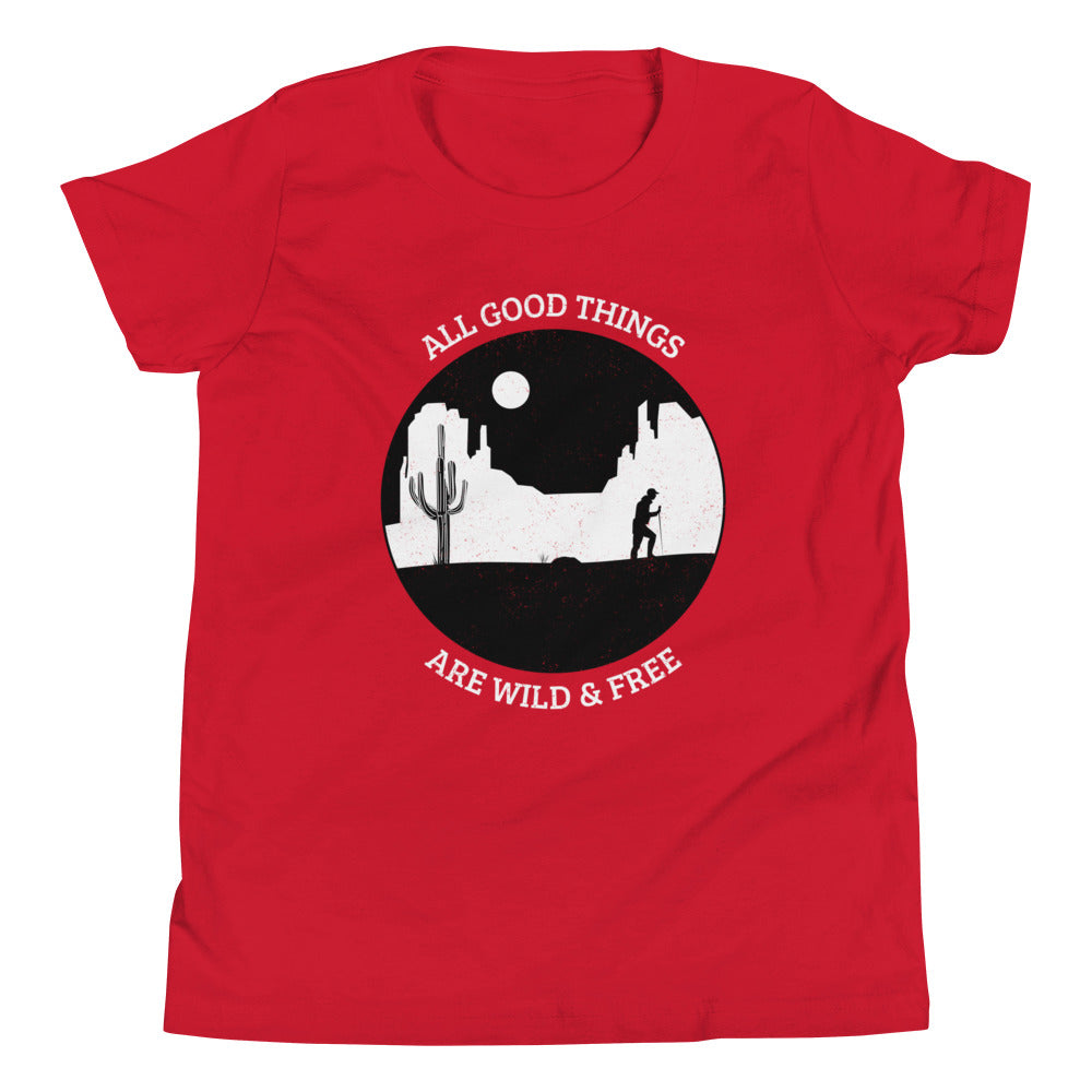 Wild and Free Youth Short Sleeve T-Shirt